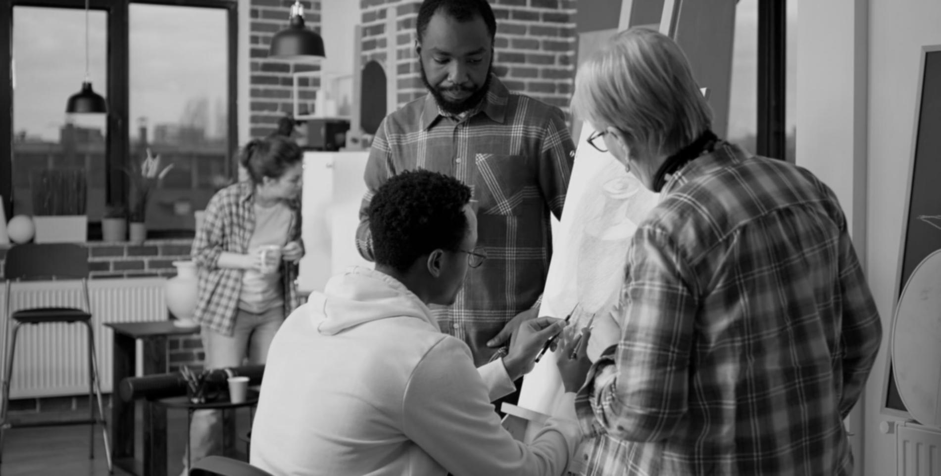 Atelier de formation coiffure avec équipements professionnels